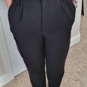 Zara black, ver comfy pants in size 6.